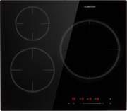 Klarstein Delicatessa 3, plită cu inducție, 3 zone, 5800W, ceramică de sticlă, negru