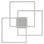 Lustra LED aplicata design geometric FRAME-2 PL 230702 IDL