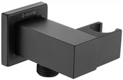 Conexiune pătrată unghiulară cu un suport pentru receptor finisaj negru NAC_N58K