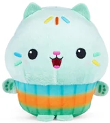Pisica Muffin Casa magică a lui Gabi, 25 cm, verde, plus
