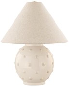 Veioza LUX, Ceramica Ivory, Tesatura In, ANNABELLE