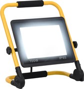 vidaXL Proiector cu LED și mâner, alb rece, 100 W