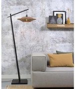 Lampadar din bambus Bali S negru, 44cm BALI/F/AD/B/4412/BN
