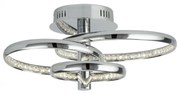 Lustra LED moderna aplicata Rings 28W 3133-3CC SRT