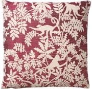 Husa decorativa pentru perna ABU MERLOT 45x45 cm, vinuriu