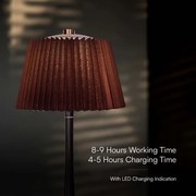 Lampă LED reîncărcabilă dimabilă de masă LED/1,5W/5V 3000/4000/6000K 1800 mAh maro