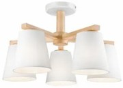 Plafoniera rustica 5 becuri E27 Ellie 37776 Lamkur