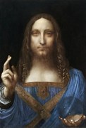 Reproducere Salvator Mundi (1500), Leonardo da Vinci