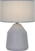 Lampă de masă DOLLY 1xE27/25W/230V gri