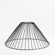Abajur universal CURITIBA Ø 45 cm, negru