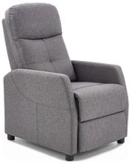 Fotoliu reglabil FELIPE, gri