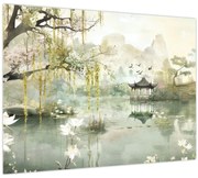 Tablou - Lac Chinezesc (70x50 cm)