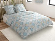 Lenjerie din microfibra GALDAR albastru Dimensiune lenjerie de pat: 70 x 80 cm | 140 x 200 cm