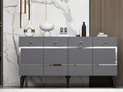 Dulap Vadiki 1 (antracit + argintiu) . 1093450