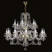 Candelabru XXL Cristal Bohemia Exclusive 18 brate, ANDREA XVIII