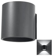 Sollux SL.0566 - Aplica de perete ORBIS 1xG9/40W/230V antracit