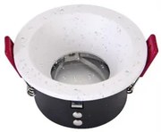 Spot incastrat baie 1 bec GU10 LAVINYA-R alb Horoz