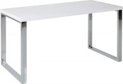 Birou elegant White Desk 120x60cm alb