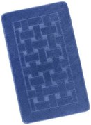 Covor de baie Bellatex Bany Rectangle albastru ,60 x 100 cm