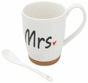 Florina Cană de porțelan Mrs., 320 ml