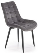 Scaun K580 velvet gri H85 cm