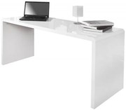 Birou modern alb, simplu si elegant, Fast Trade 160cm