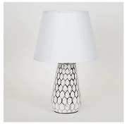 Lampă de masă 1xE14/40W/230V alb/argintiu
