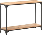 vidaXL Masă consolă, 110x30x75 cm, lemn masiv acacia