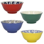 Set de 4 boluri din ceramică Kitchen Craft, ø 15 cm