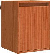 vidaXL Dulap de perete Maroniu cerat 30 x 30 x 40 cm Lemn de pin masiv
