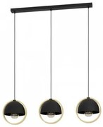 Suspensie vintage 3 becuri E27 CALLOW 43756 EGLO