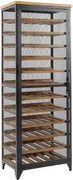Raft pentru 72 sticle de vin Bodega 185cm