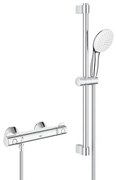 Baterie dus termostatata Grohe Grohtherm 800 crom lucios cu set de dus