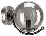 Aplică GEORGIA 1xE14/5W/230V crom mat/fumuriu