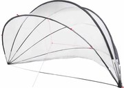 vidaXL Dom pentru piscină Manual Transparent 546 x 516 x 250 cm PVC