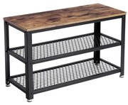 Pantofar DAVOR maro/negru