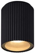 Plafoniera exterior cu protectie IP54 Kyklop Ripple Negru