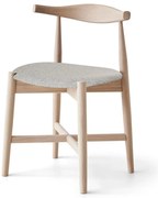 Scaun de dining bej/în culoare naturală din lemn de stejar Dora – Hammel Furniture