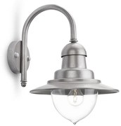 Philips 01652/52/PN - Aplică perete exterior RAINDROP 1xE27/60W/230V IP44