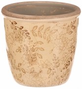 Vase ceramică pentru flori Flores retro, 14 x 13 cm, 14 cm