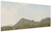 Tablou - Simon Denis,  View Near Naples, reproducere (120x50 cm)