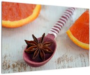 Tablou cu scorțișoară pe linguriță (90x60 cm)