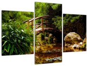 Tablou - Pod prin râu (90x60 cm)