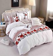 Lenjerie pat dublu, 6 Piese, Finet Premium
