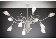 Jupiter 2061 - Lustra pe tijă GLORIOSA, 10xG9/14W/230V, crem