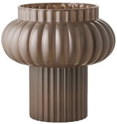 Vază maro din sticlă (înălțime 27 cm) Celia – House Nordic
