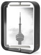 Ramă foto neagră de masă din lemn 19x24 cm Bellwood – Umbra