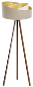 Lampă de podea GALAXY 1xE27/60W/230V bej/wenge