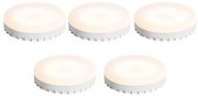 Set de 5 becuri LED GX53 7W 750 lm 3000K
