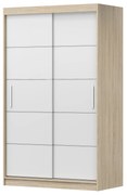Dulap de haine Nestor 06 (stejar sonoma + alb). 1071538